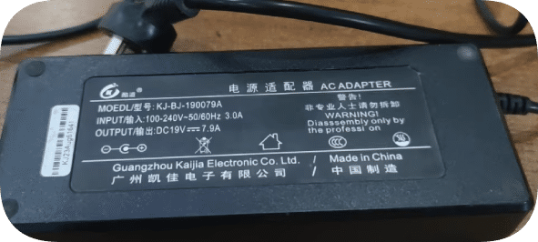 *Brand NEW*Suitable for cool road KJ-BJ-190079A power adapter DC19V7.9A round mouth all-in-one monitor power s